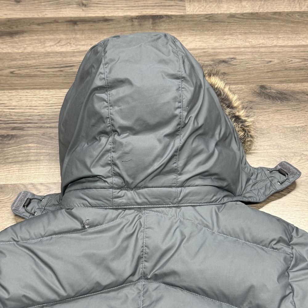 Marmot Women's Montreal Down Puffer Jacket Grey Size XL DEFECTS - Picture 14 of 16